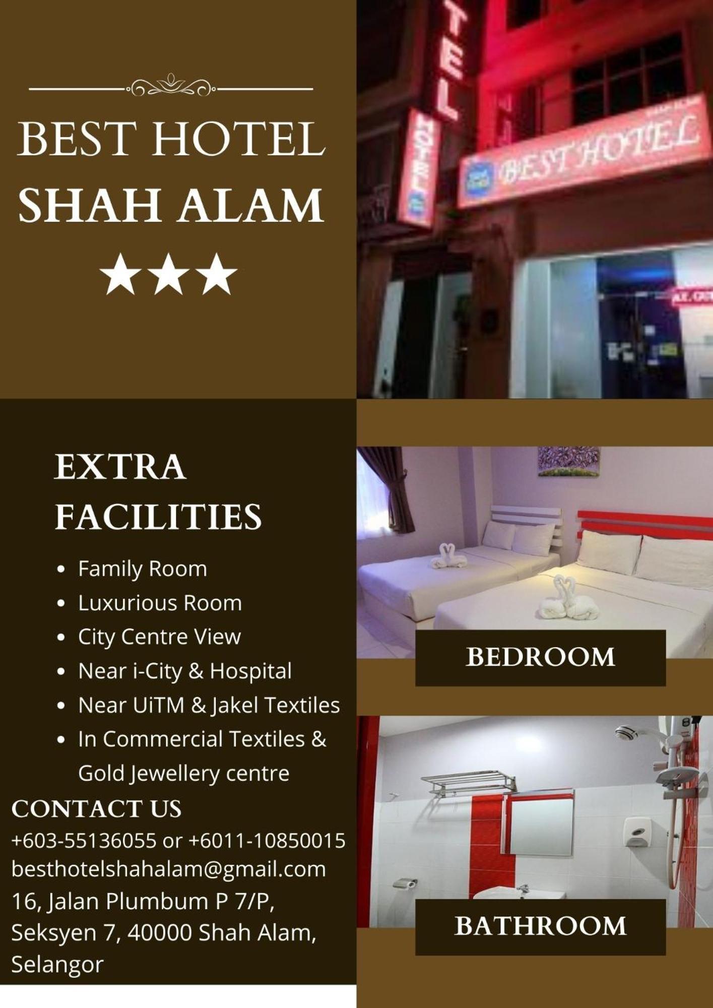 Best Hotel Shah Alam @ Uitm, I-City & Hospital Exterior photo